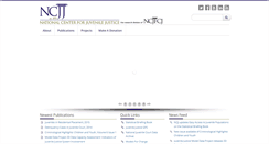 Desktop Screenshot of ncjj.org